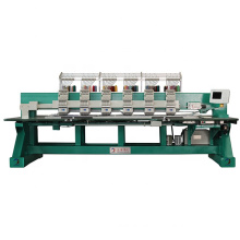 high speed 6 head good quality industrial computerized flat embroidery machine